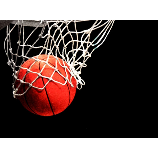 רשת כדורסל אדום לבן כחול-זוג