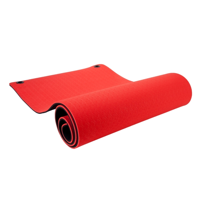 מזרן TPE עם לולאות  P2I TPE MAT RED COLOR