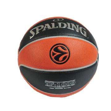 כדורסל SPALDING עור צבעוני 7 יורוליג TF-1000